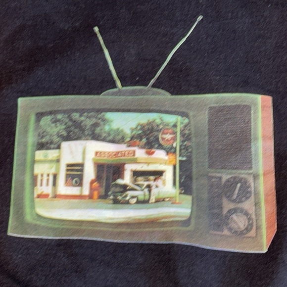 TANK Never Dream Alone Black Cotton Graphic Sweatshirt, Calistoga, Size XL - Picture 4 of 8